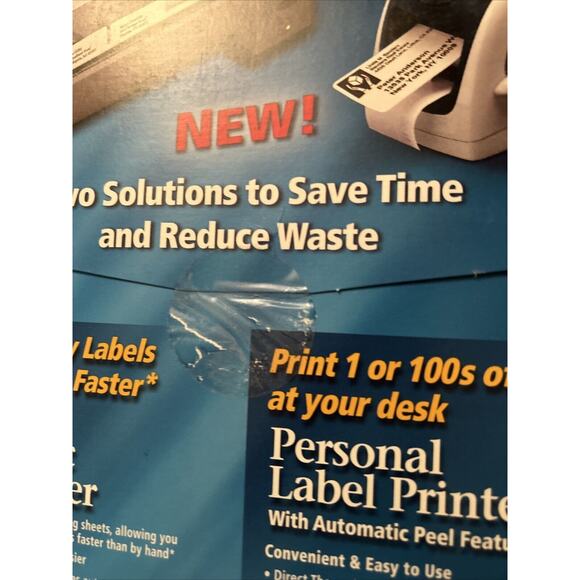 Avery Easy Peel Mailing Address Labels Laser 1" x 2-5/8" White 720qty 5260 Open - Picture 6 of 6